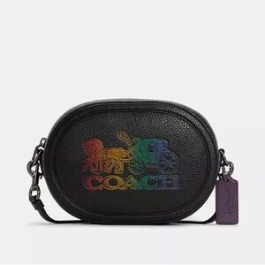 Coach Camera Bag With Horse And Carriage